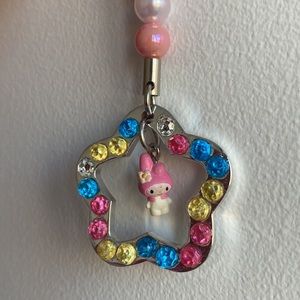 My Melody phone chain